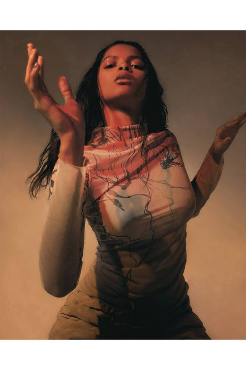 Kristina Tuzova DRAWING SECOND SKIN TOP -YOUR SOUL- | Cycle by myob